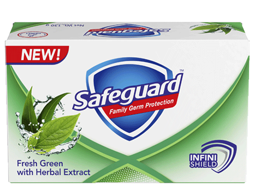 Safeguard Fresh Green 135g x 72