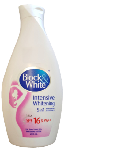 BLOCK ' WHITE H ' B LOTION INTENSIVE WHITENING SPF 16PH 200ml x 24