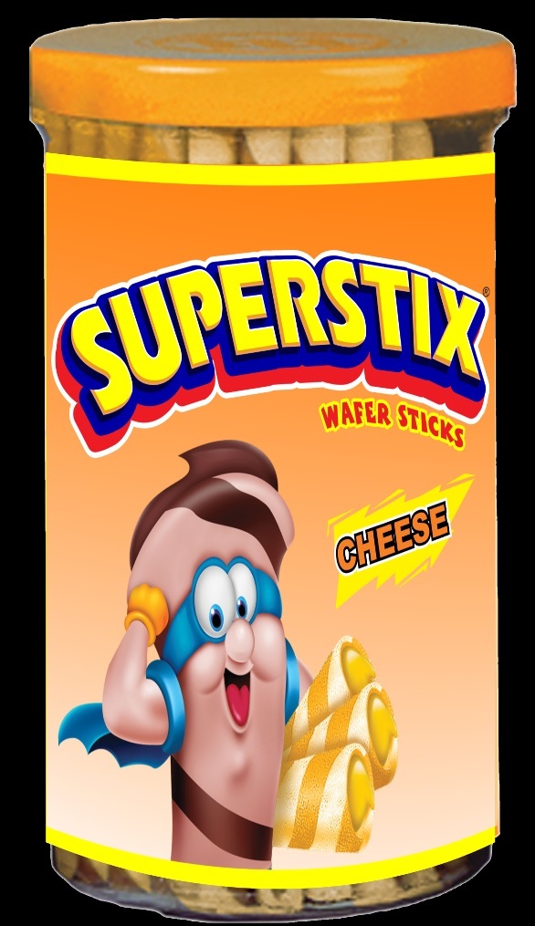 SUPER STIX JR SWEET CHEESE 355g x 14
