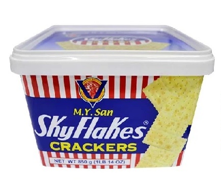 MY SAN SKYFLAKES REG PLASTIC 850g x 12