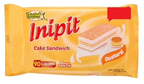 LEMON SQUARE INIPIT CUSTARD 23g x 10's x 12