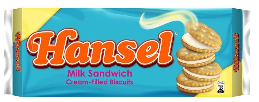 HANSEL MILK SANDWICH 31g x 10pcs x 40
