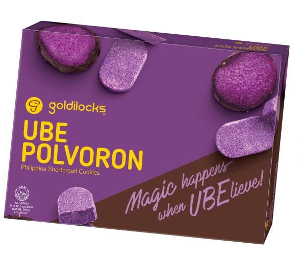 GOLDILOCKS UBE POLVORON 12.5g x 24