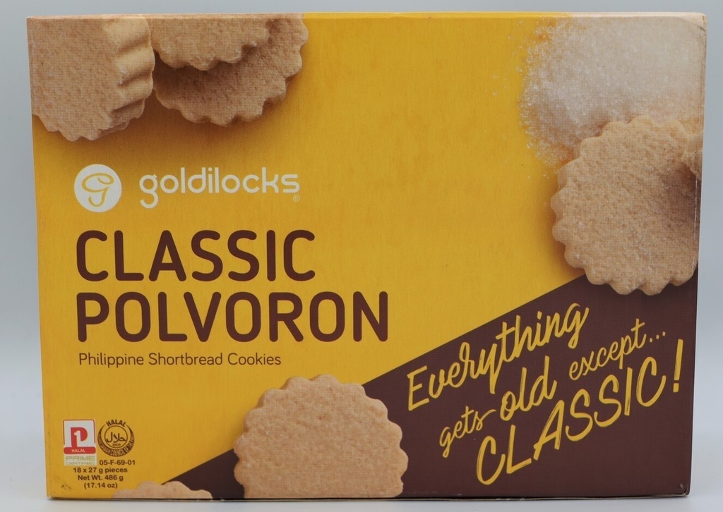 GOLDILOCKS POLVORON CLASSIC 486g x 16