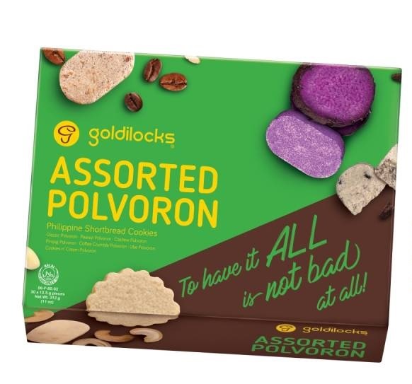 GOLDILOCKS ASSORTED POLVORON x 30