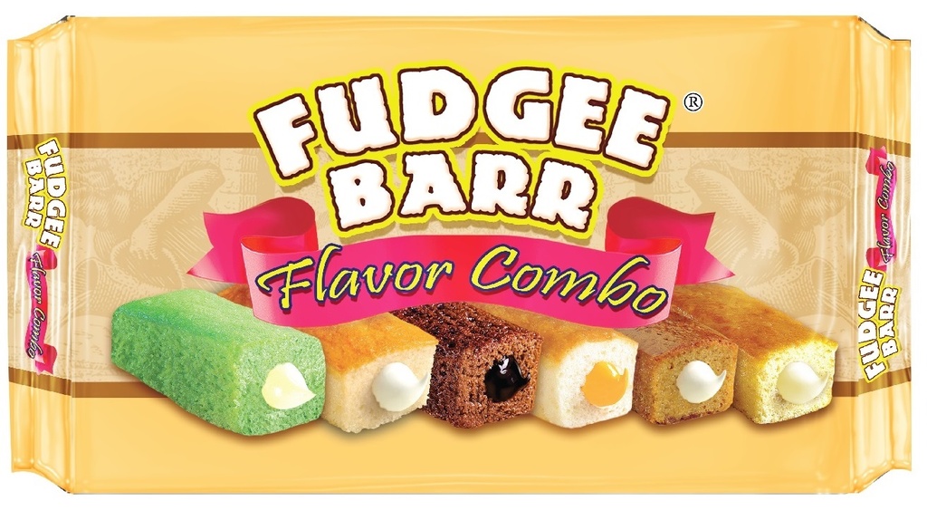 FUDGEE BARR ASSORTED 403g x 10