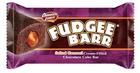 FUDGEE BAR SALTED CARAMEL 38g x 10pcs x 10 bags
