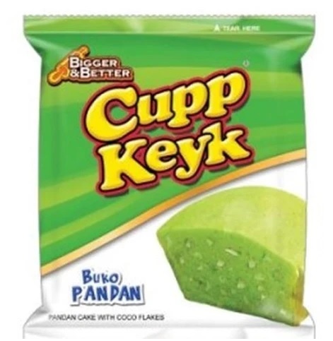 CUPP KEYK PANDAN 34g x 10pcs x bags
