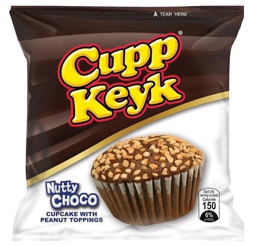 CUPP KEYK NUTTY CHOCO 34g x 10pcs x 10 bags