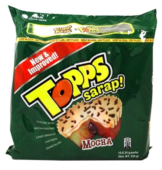 CUPP KEYK MOCHA TOPPS 34g x 10pcs x bags