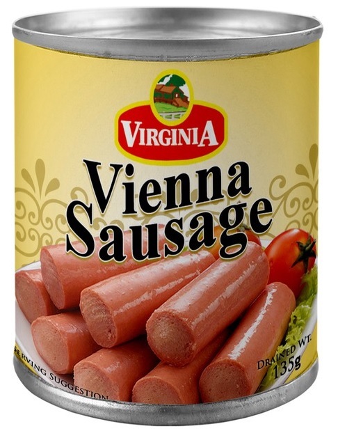 [CANN013] VIRGINIA VIENNA SAUSAGE 135g