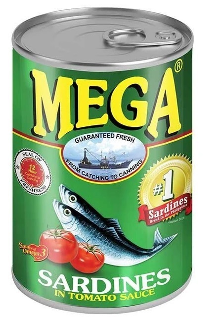 MEGA SARDINES IN TOMATO SAUCE 425g x 24