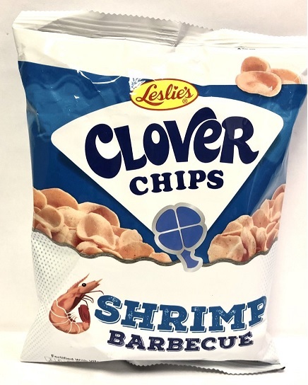 CLOVER CHIPS SHRIMP BARBECUE 40 x 50g
