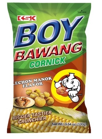 BOY BAWANG LETCHON MANOK FRIED CORN 100g x 40