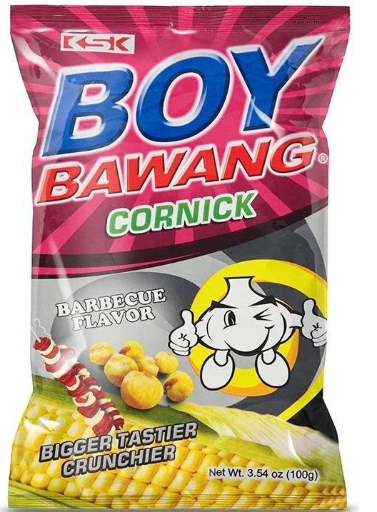 BOY BAWANG BBQ FLAVOR FRIED CORN 100g x 40