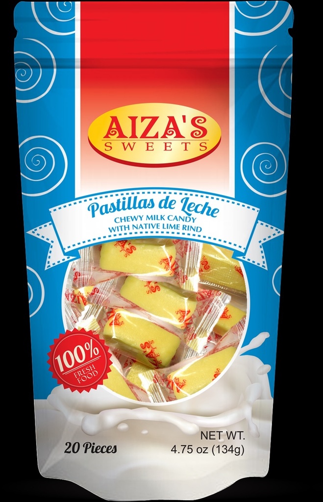 [CONF007] PASTILLAS DE LECHE 134g x 20