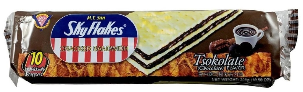 MY SAN SKYFLAKES CHOCOLATE 15x10'S