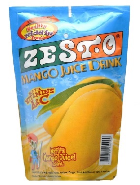 ZEST O MANGO JUICE TETRA 200ml x 10
