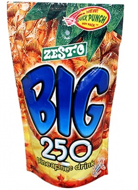 ZEST O BIG PINEAPPLE JUICE TETRA 250ml x 10