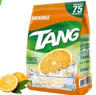 TANG POWDER JUICE ORANGE 375g x 12