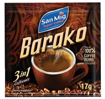 SAN MIG COFFEE 3in1 BARAKO POUCH 17g x 10 x 24