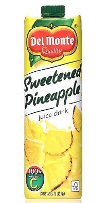 DELMONTE SWTN PINEAPPLE JUICE DRINK IN TETRA 1L X 12