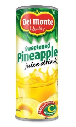 DELMONTE SWTN PINEAPPLE JUICE 240ml x 24