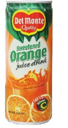 DELMONTE SWTN ORANGE JUICE 24 x 240 ml