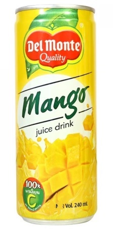 DELMONTE SWTN MANGO JUICE 24 x 240 ml
