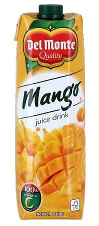 DELMONTE MANGO JUICE IN TETRA 12 x 1L