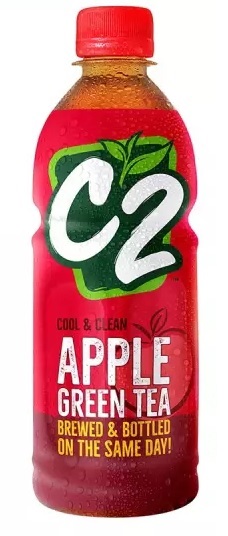 C2 GREEN TEA APPLE 500ml x 24