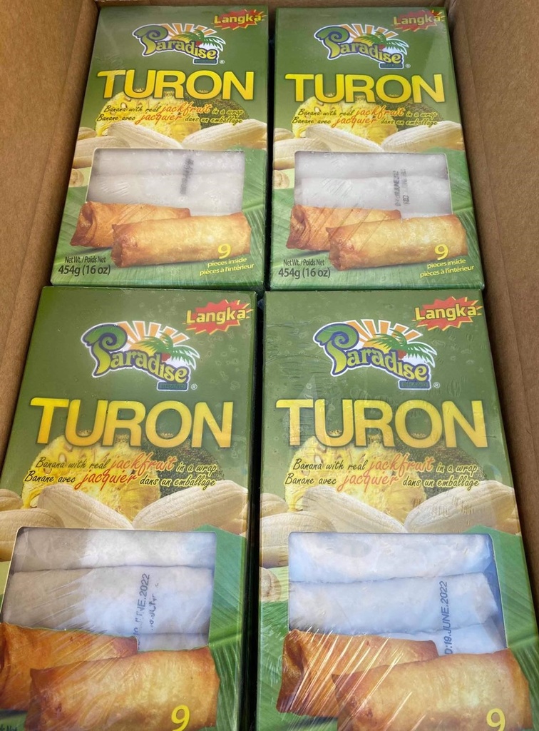 [FRZN013] PARADISE BANANA TURON WITH LANGKA 20 x 454g