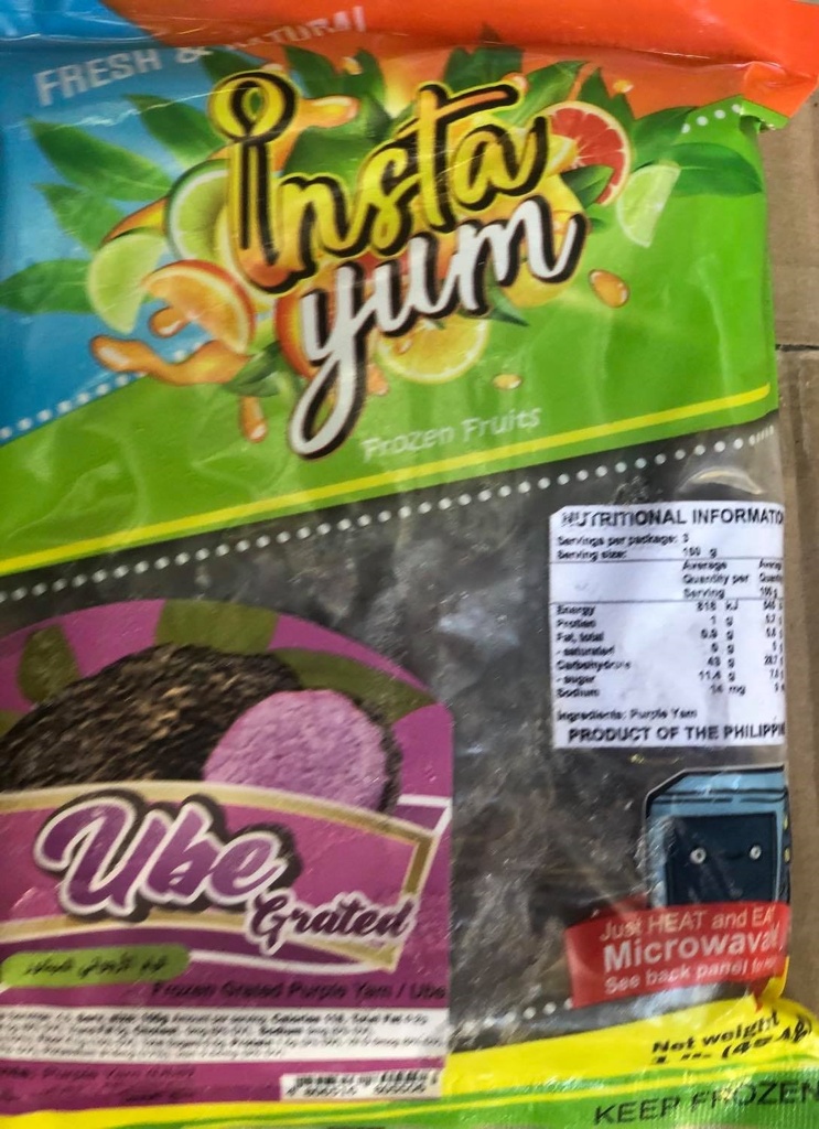 [FRZN017] INSTA YUM UBE WHOLE or GRATED 30 x 350g