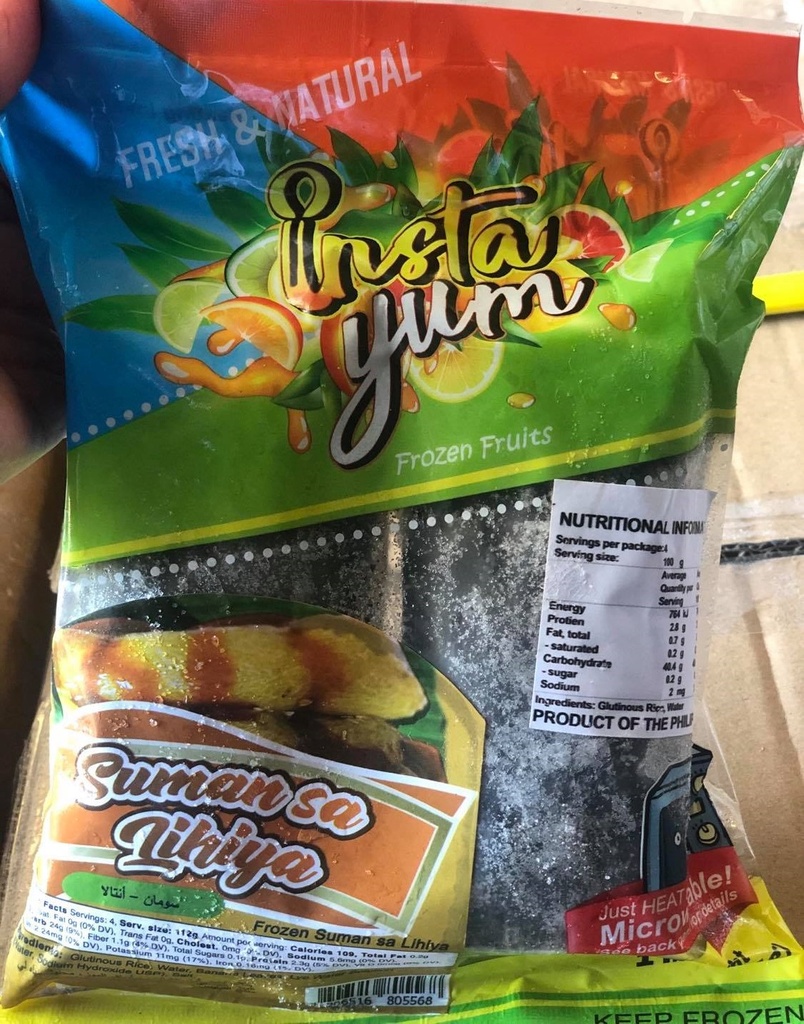 [FRZN018] INSTA YUM SUMAN SA LIHIYA 30 x 454g