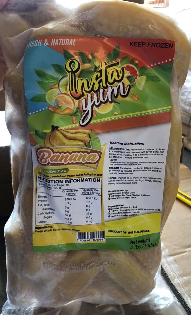 [FRZN020] INSTA YUM STEAMED WHOLE SABA 8 x 1.8kg