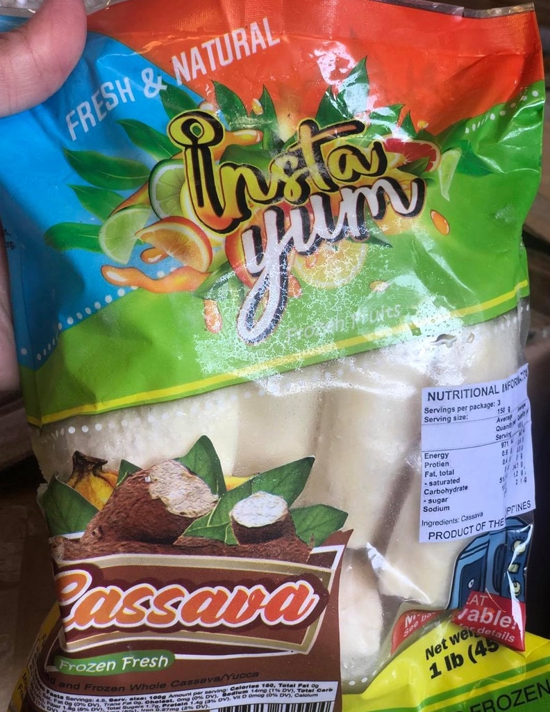 INSTA YUM CASSAVA WHOLE or GRATED 30 x 350g