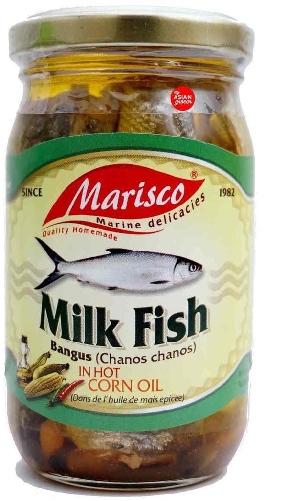 MARISCO SPANISH STYLE MILKFISH 'BANGUS' IN HOT CORN OIL 240g x 24