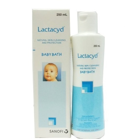 Lactacid Baby Bath Anticeptic Blue 250ml x 24