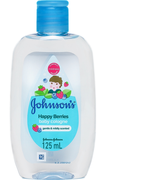 johnson baby cologne happy berries 125ml x 24