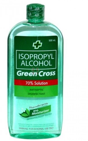 Green Cross Alcohol 70' 500ml x 36