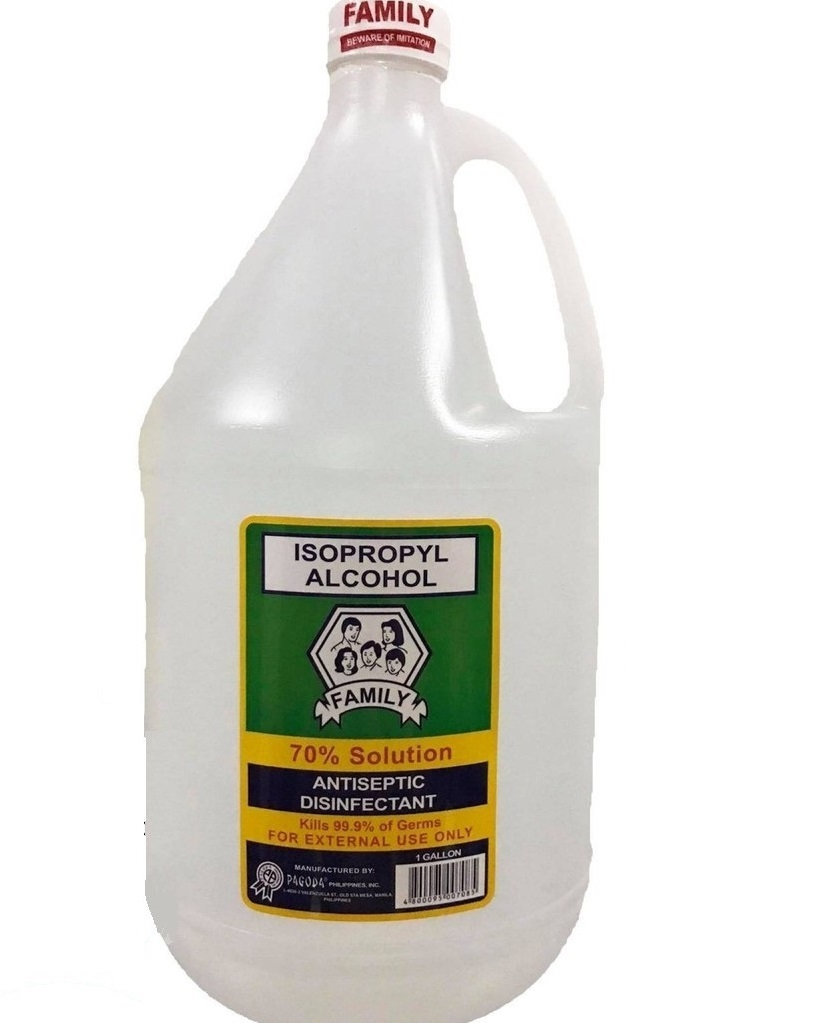 FAMILY RUBING ALCOHOL 4Litres x 4