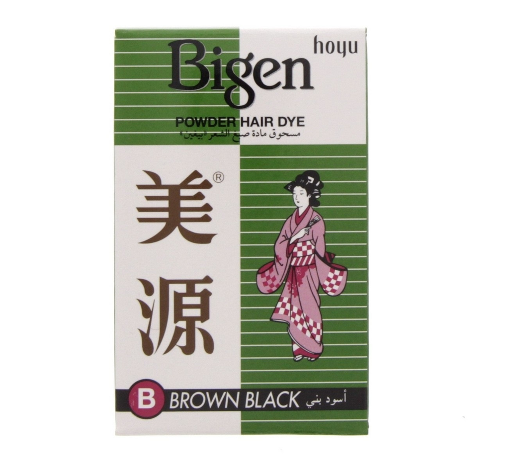 BIGEN HAIR DYE BROWN BLACK 6g x 12pcs x 12packs