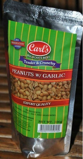 CARL'S BAKED PEANUT WITH GARLIC 100g x 24