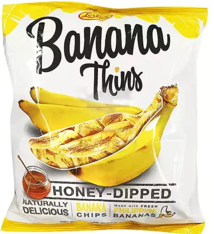 BANANA THINS 100g x 25