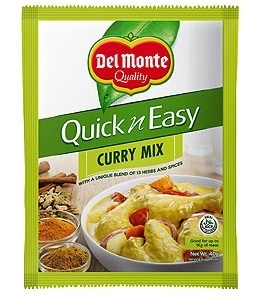 [MIXS008] DELMONTE QUICK N EASY CURRY MIX 80g x 36