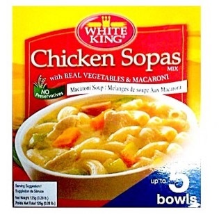 [MIXS018] WHITE KING CHICKEN SOPAS MIX 30 x 125g