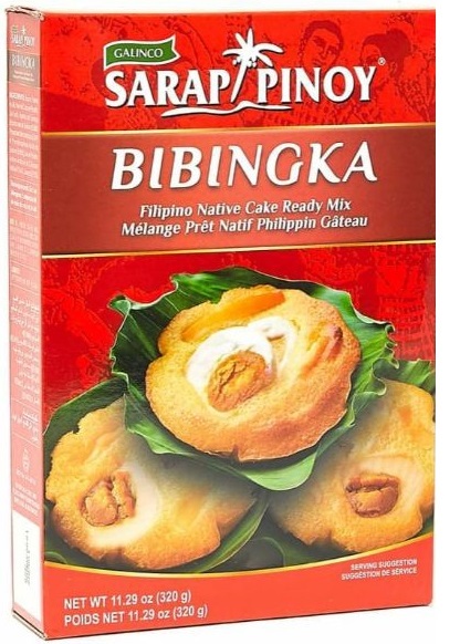SARAP PINOY BIBINGKA RICE CAKE MIX 320g X 24