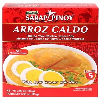SARAP PINOY ARROZ CALDO RICE PORRIDGE MIX 113g X 24