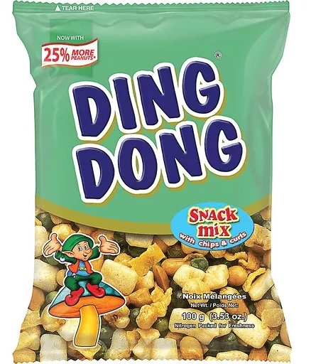 DING DONG SNACK MIX 100g x 60