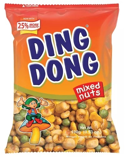 DING DONG 100G MIXED NUTS 100g x 60